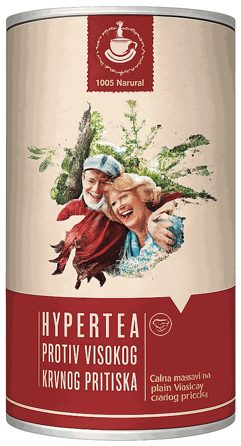 Hypertea zeliščni čaj v pločevinki